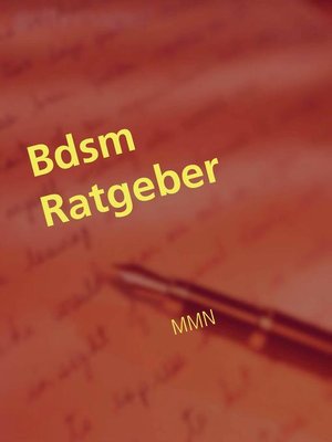 cover image of Bdsm Ratgeber